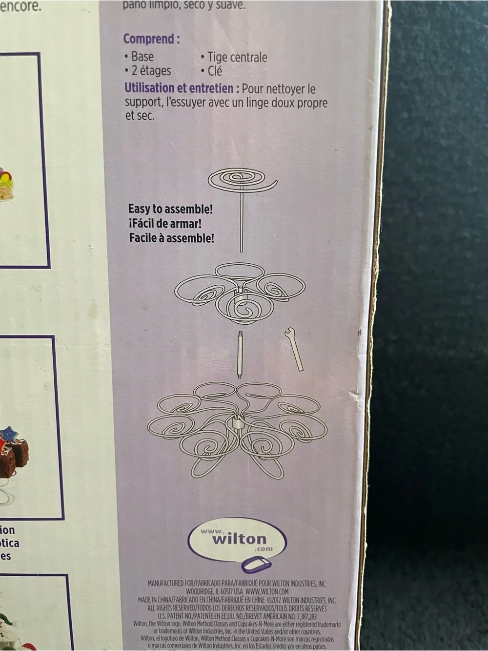 Wilton Silver Cupcake Dessert Stand